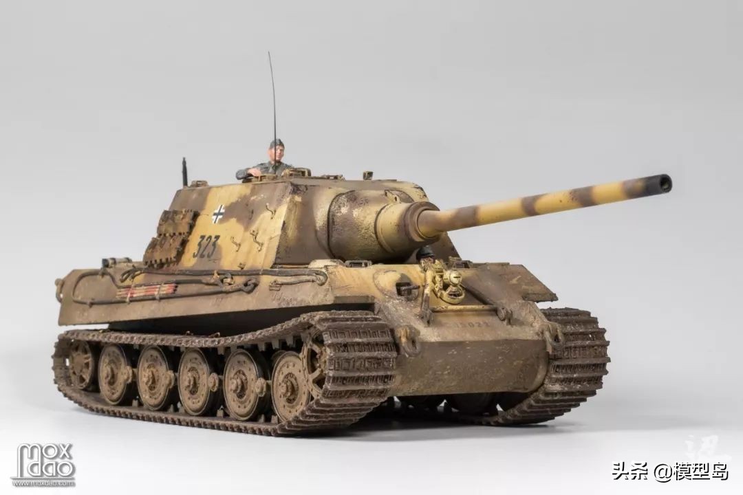 田宫必入的10款坦克模型免上色,田宫突击虎坦克模型