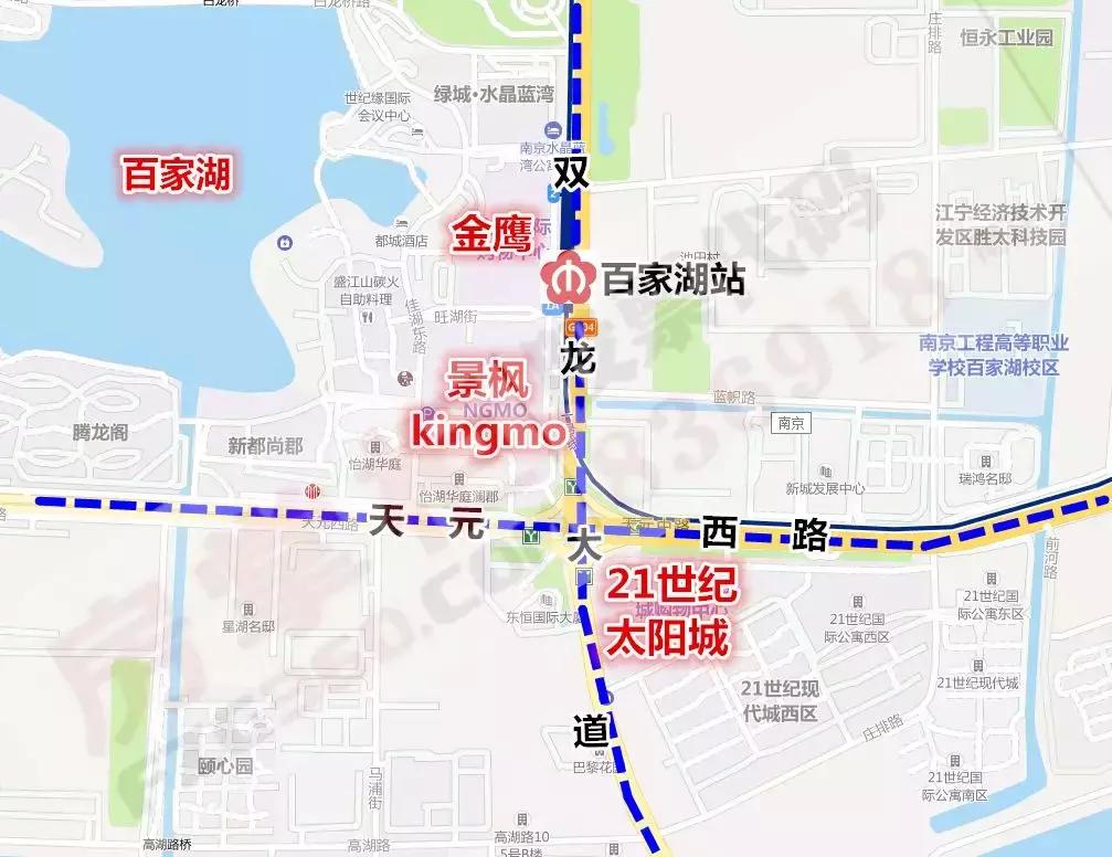 南京百家湖第二商圈,江宁百家湖商圈崛起