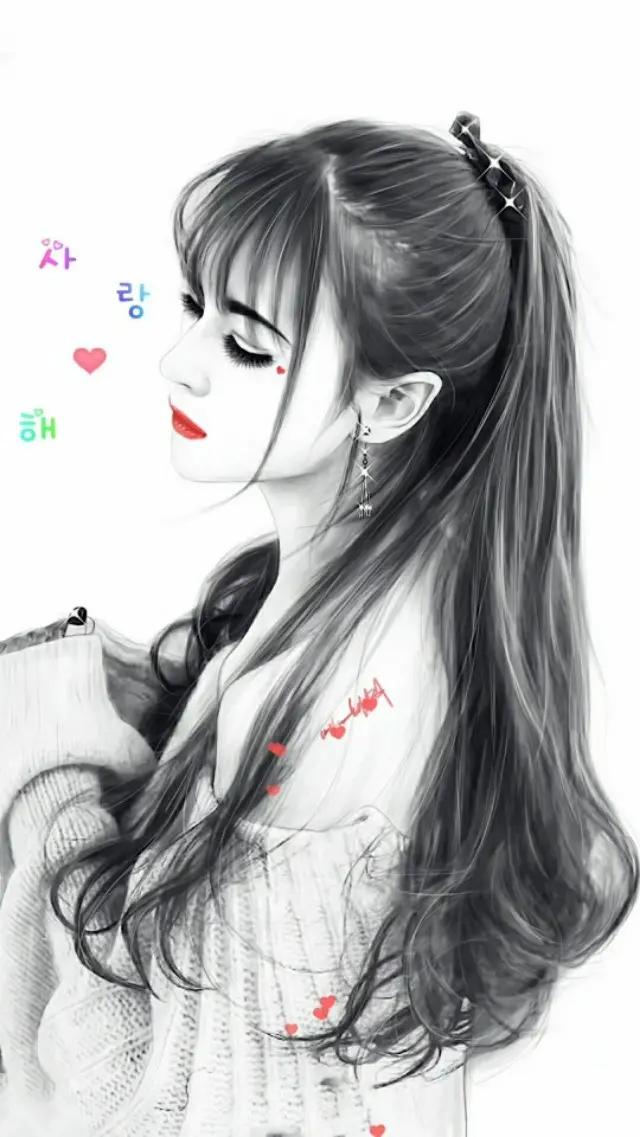 让人眼前一亮的黑白头像,拿图吱一声照片