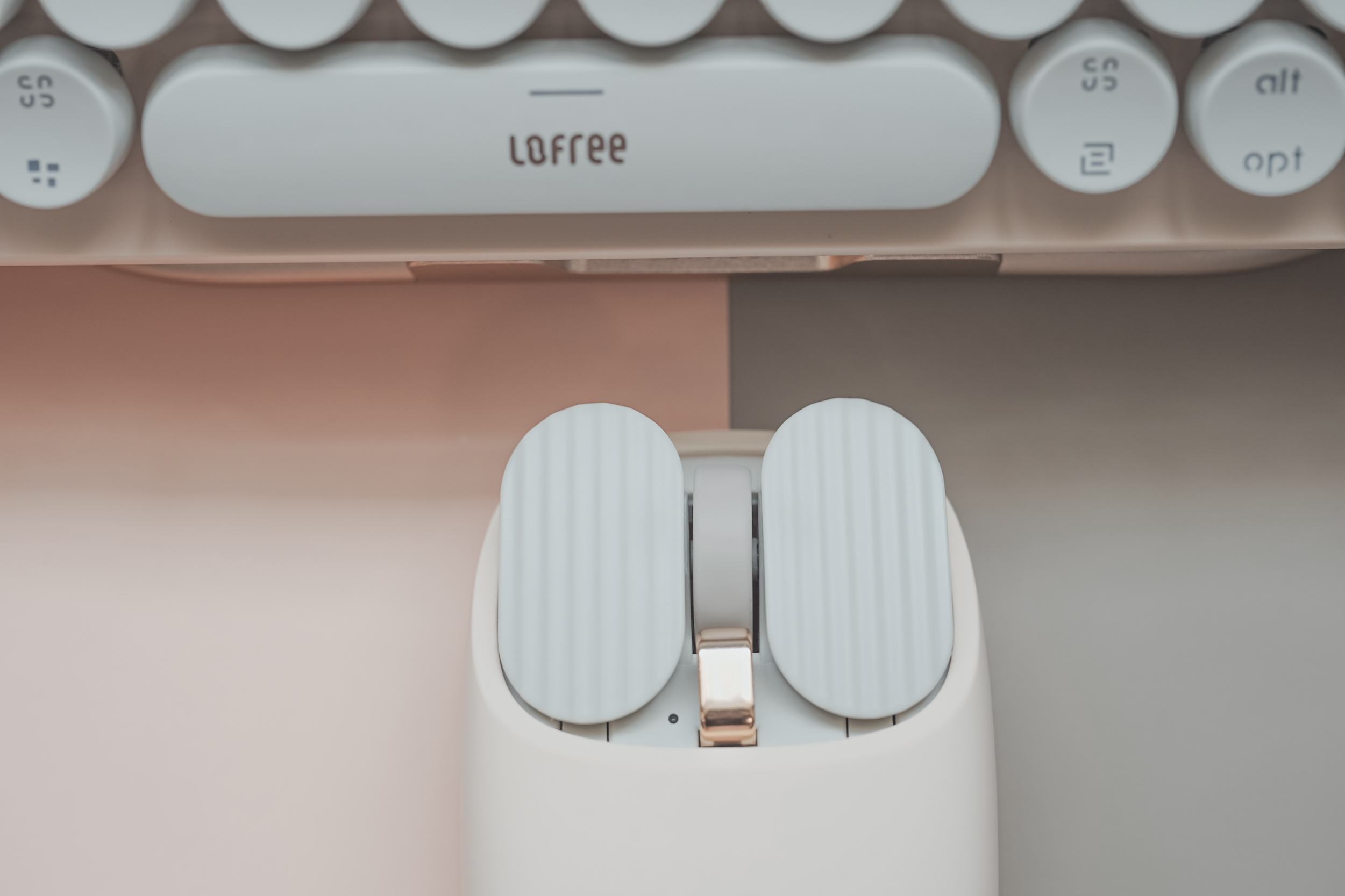 lofree洛斐桌面键鼠套装体验,洛斐键鼠套装值得买吗