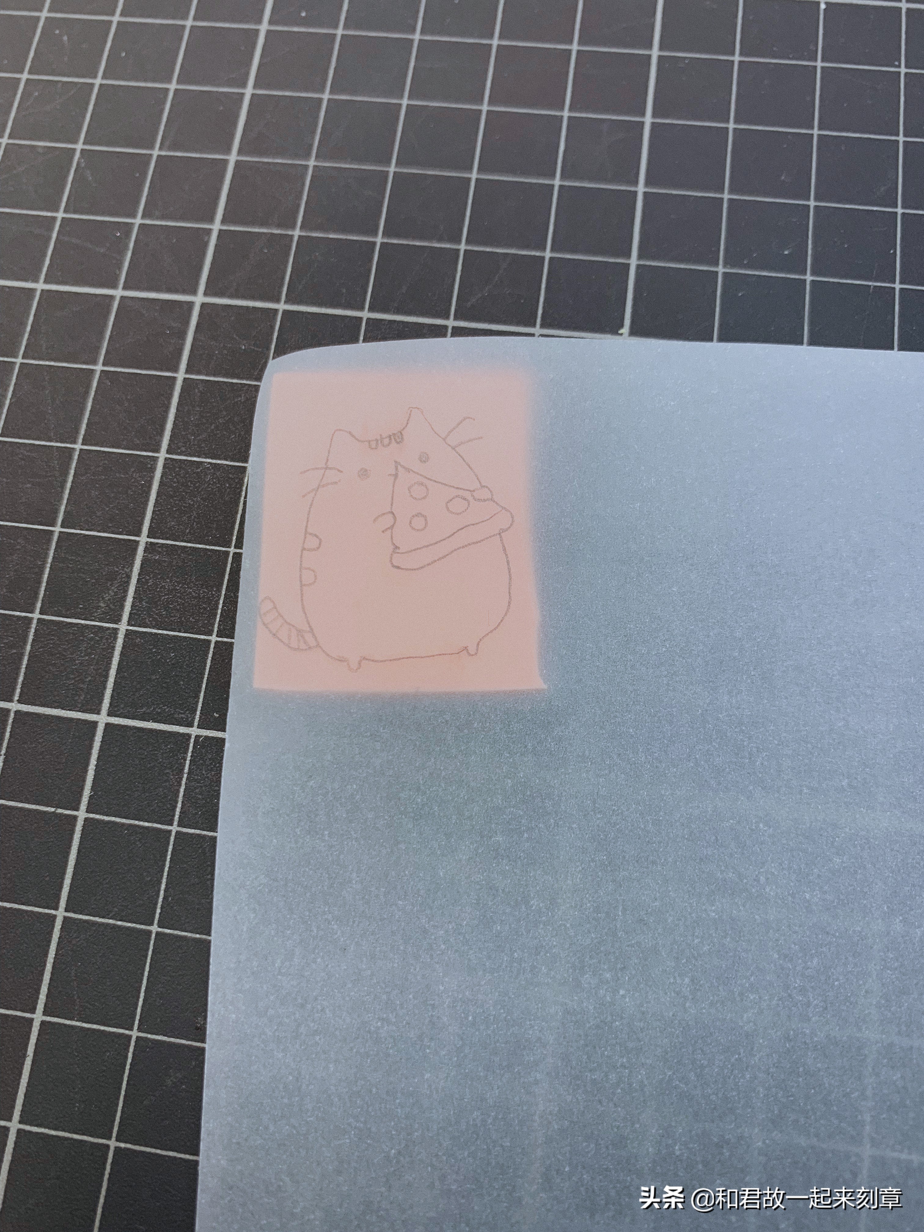 手工制作橡皮章教程,橡皮章手工制作图解