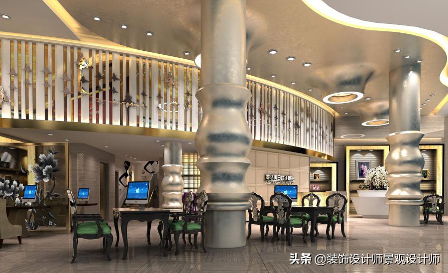 儿童影楼摄影实景布置,婚纱影楼设计功能分区