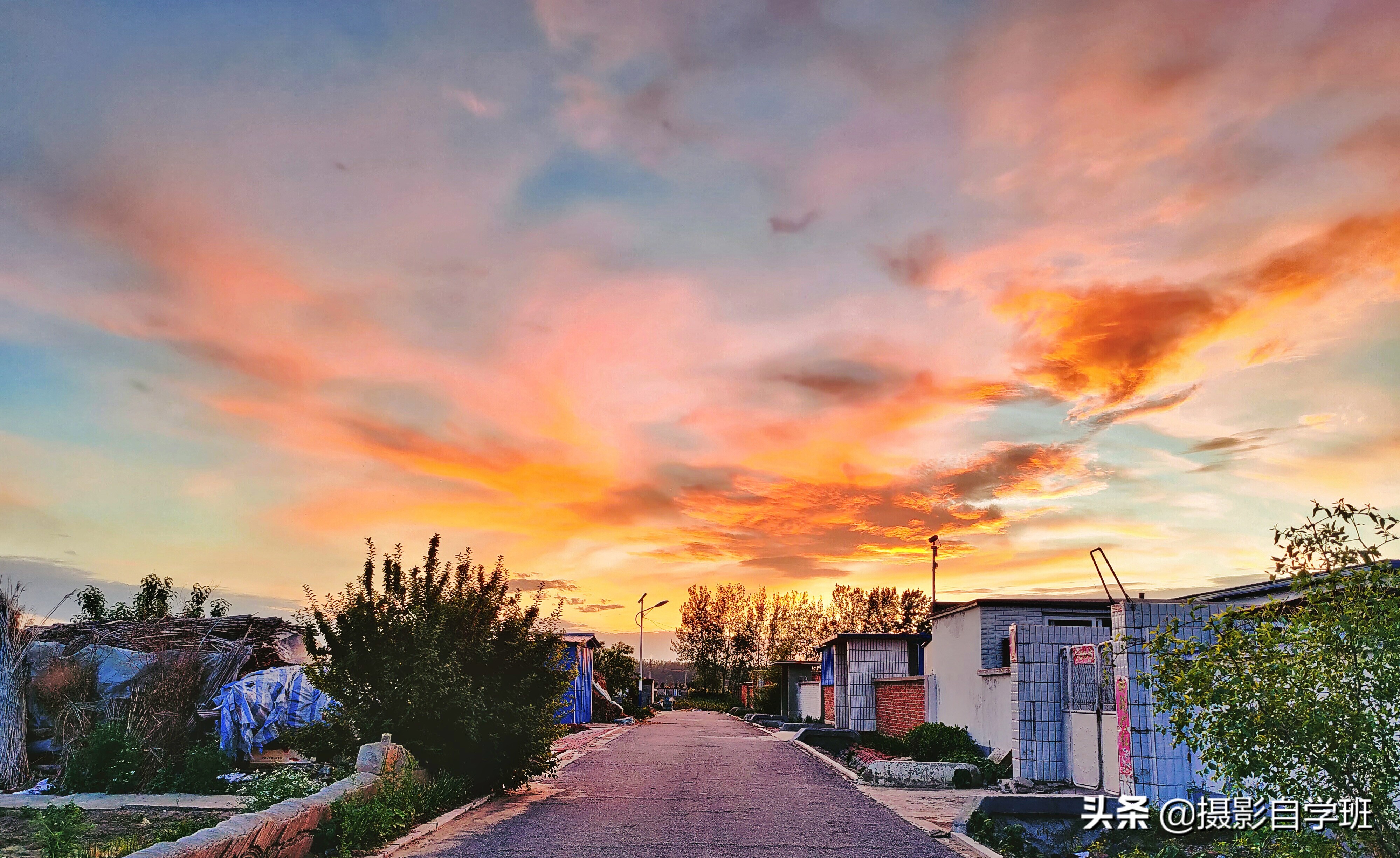 手机拍晚霞怎么设置相机参数,夕阳拍摄技巧相机怎么设置
