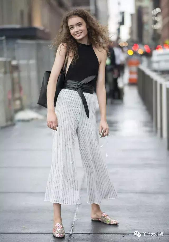 九分裤显腿长什么原因,九分裤显腿直