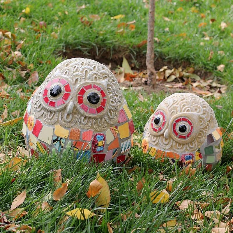 庭院花园摆设,庭院花园布置大型摆件