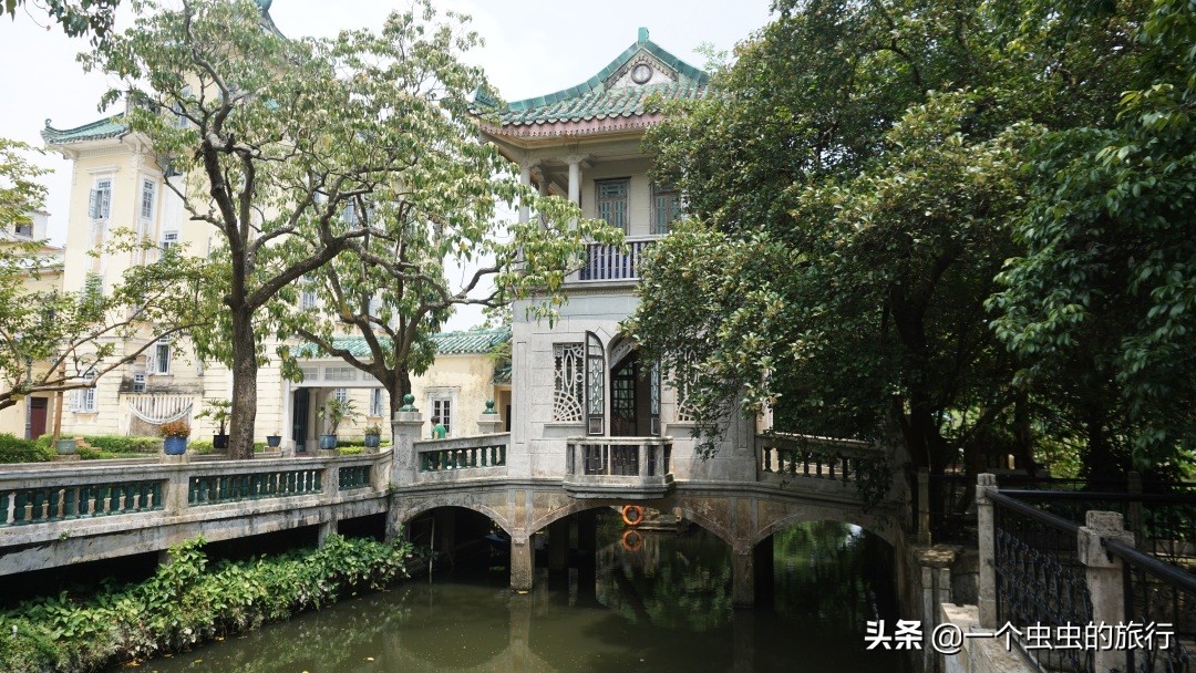 华侨公园全景图,开平立园园林