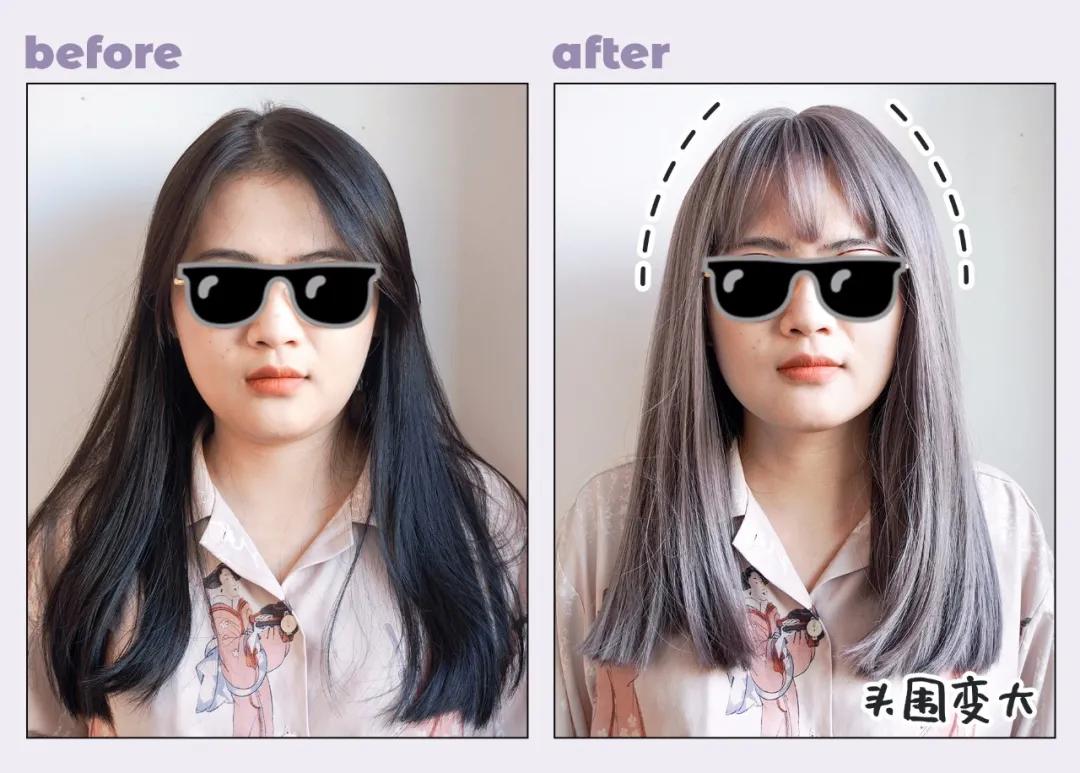 鞠婧祎的头发怎么变那么厚的,鞠婧祎贴头皮中分