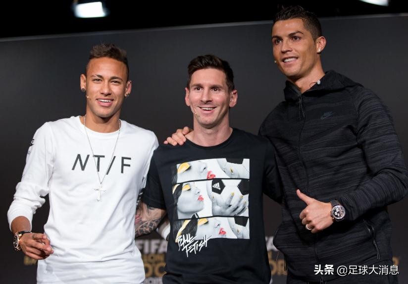 内马尔见到c罗图片,内马尔c罗鲁尼广告