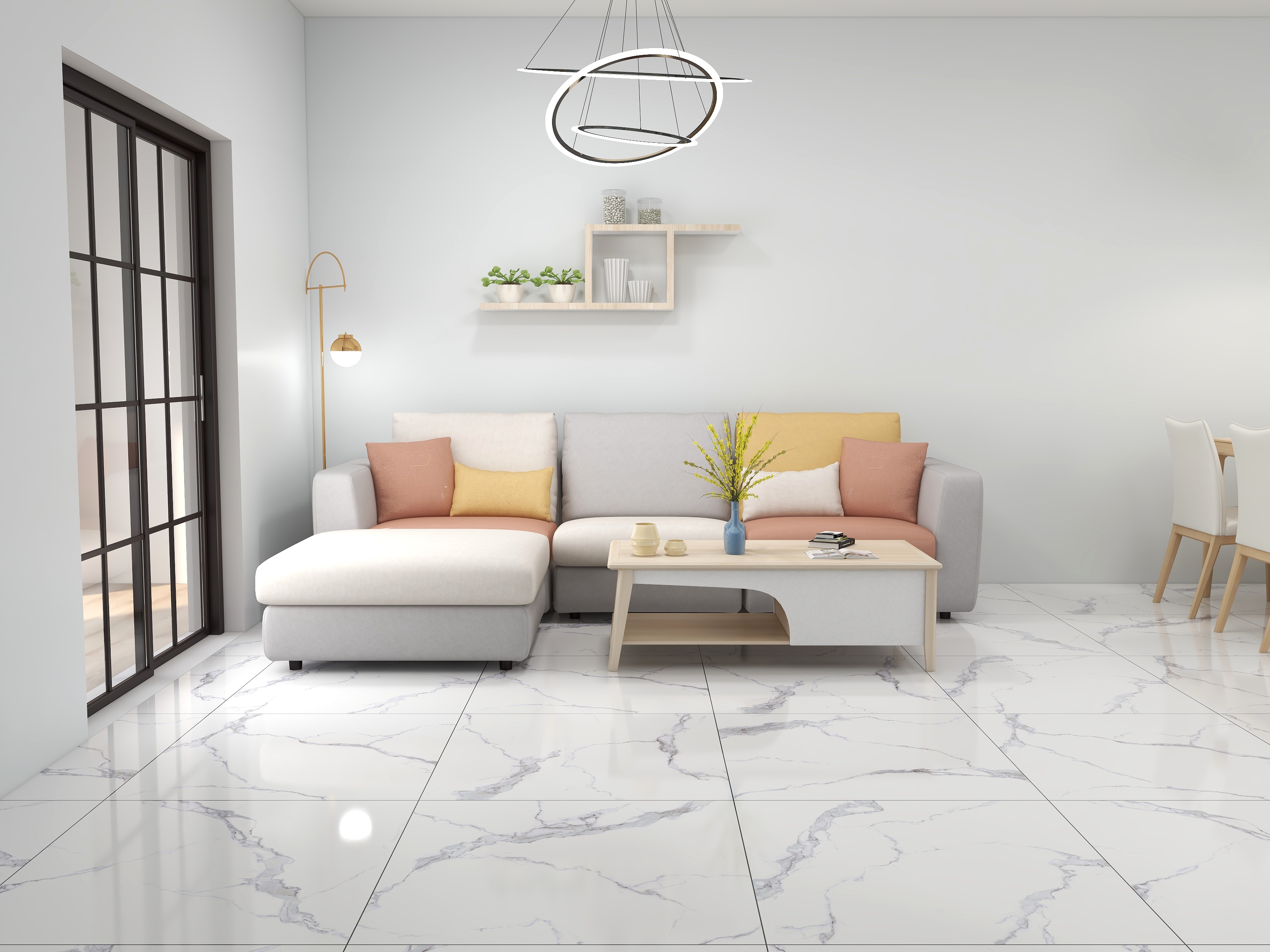 他花5000块的瓷砖，贴出了30000块的质感