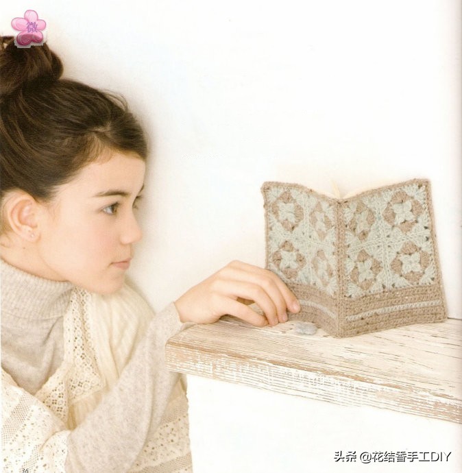 细毛线编织小饰品不用钩针超简单,用毛线编织小饰品简单不用钩针