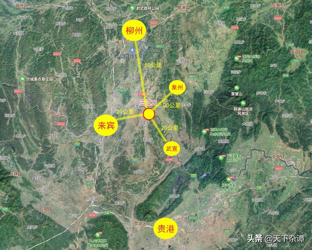 来宾柳州属于桂南还是桂北,来宾往柳州方向