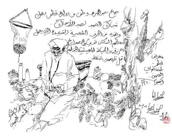 著名画家写生速写人物画,名家画家速写