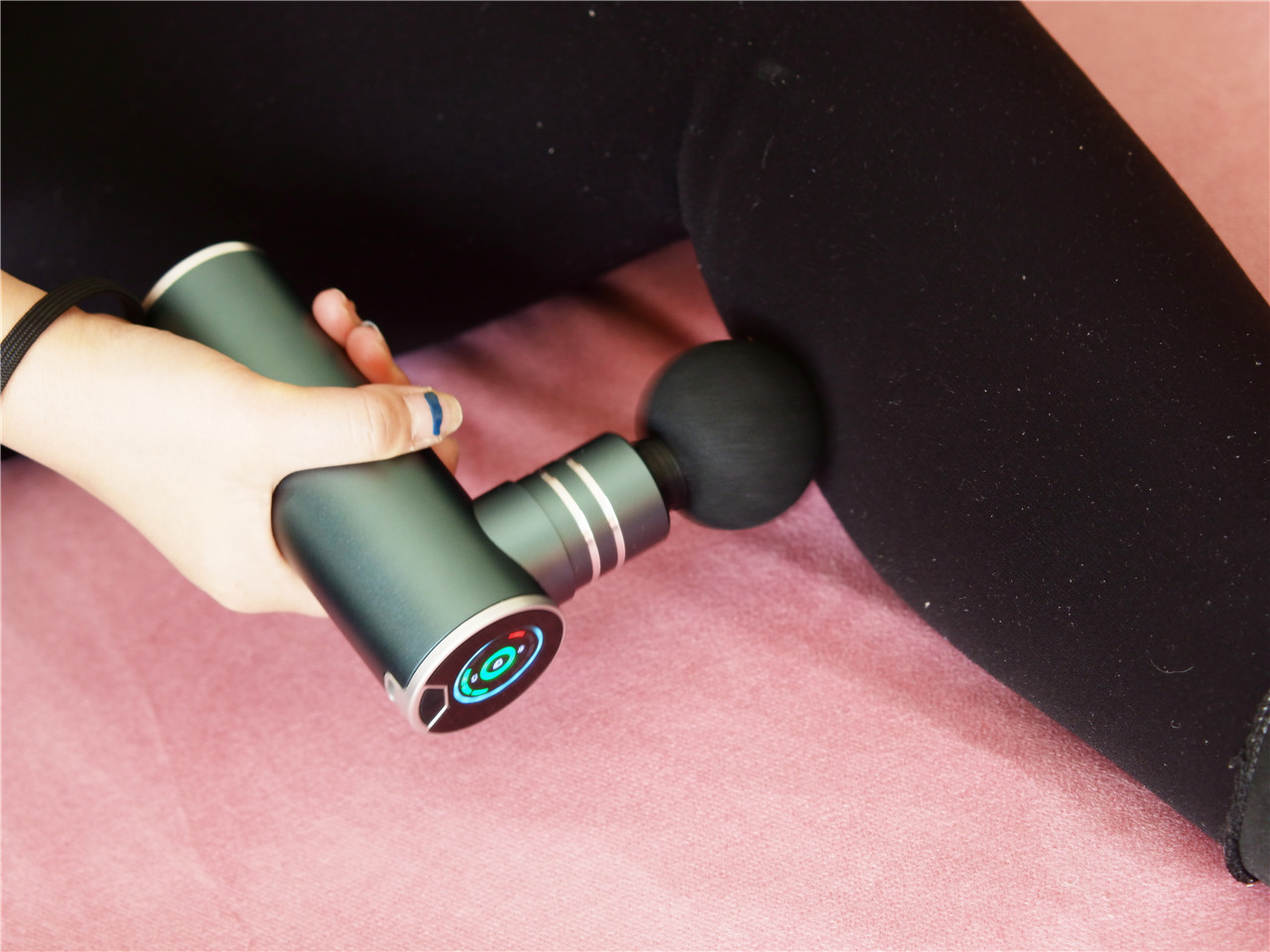 菠萝君筋膜枪miniv2测评,AI模式