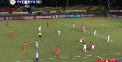 国足0-0菲律宾,世预赛中国打泰国韦世豪过人