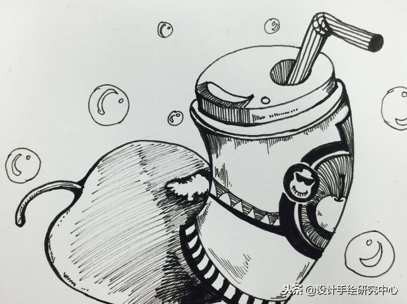 素描艺术创意画,艺术创意素描教学