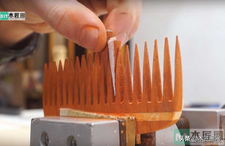 手工木梳子diy需要多长时间,木工梳子木盒子