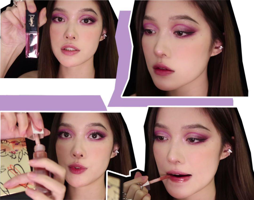 多肉葡萄妆,多肉葡萄化妆方法