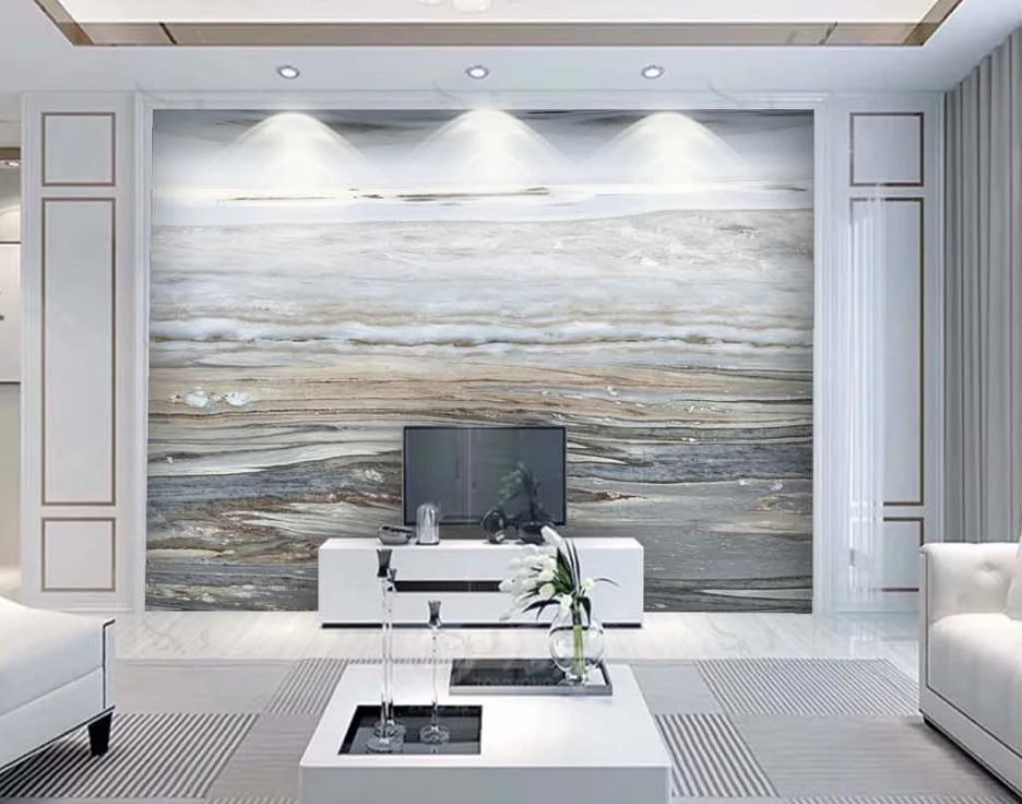 石材背景墙瓷砖颜色搭配效果图,极简大理石瓷砖背景墙效果图