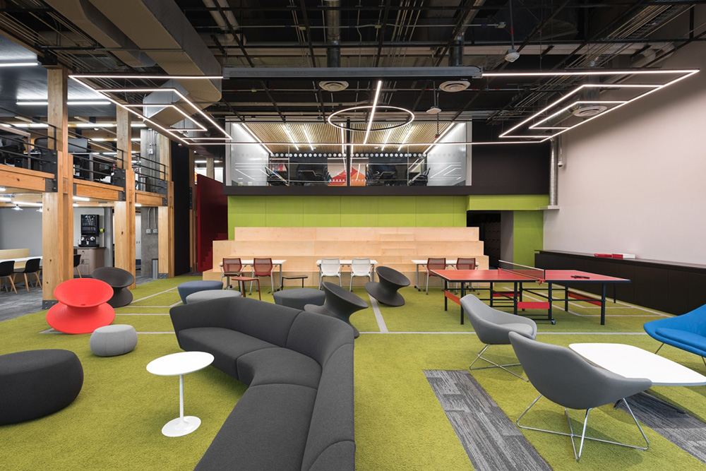 活力多彩Santander桑坦德银行墨西哥办公设计欣赏