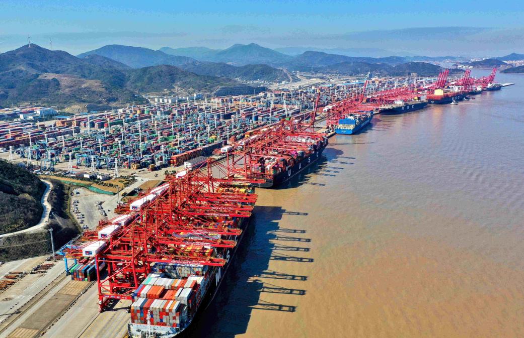 中国的全球第一大港口,目前世界第一大港口