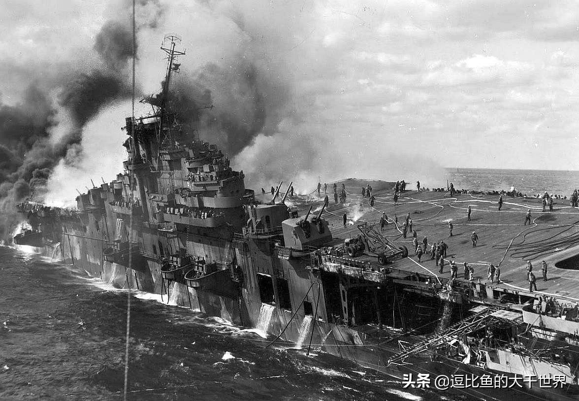 中途岛大海战摧毁日军多少军舰,中途岛战役真实历史