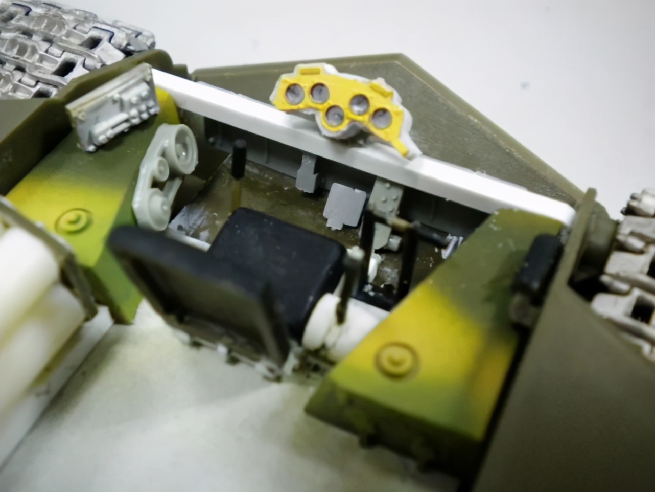 45元塑料坦克模型，精心制作半年，完工时太逼真！一万元也不卖