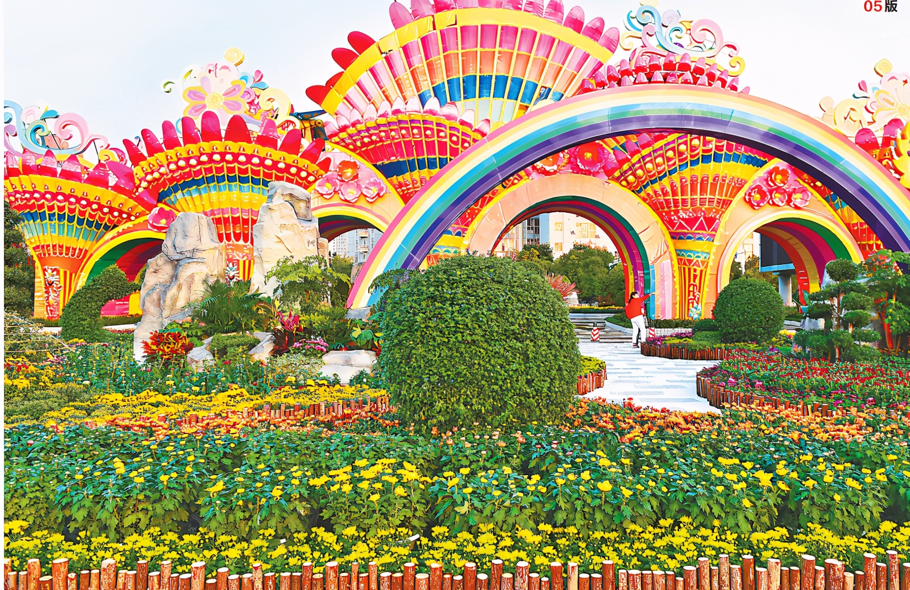 武汉第38届金秋菊展东湖展区,武汉第38届金秋菊展已开幕