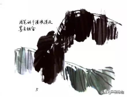芭蕉叶画法教程,国画芭蕉画法视频