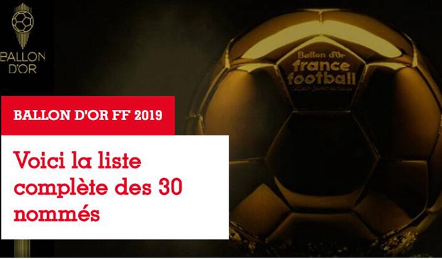 金球奖排名828位,金球奖历史最佳11人前锋候选