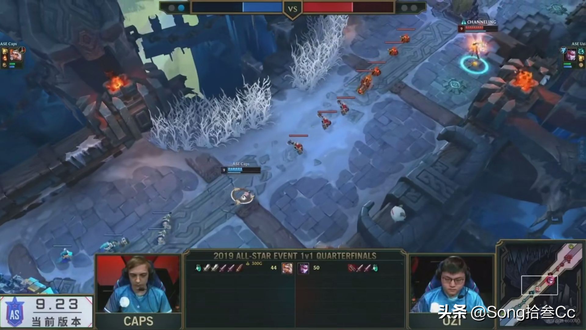 2016全明星solo赛uzi单挑真的是强,uzi拿到solo冠军的四场比赛对阵