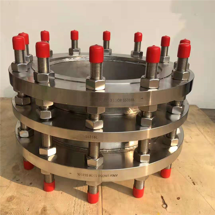 单法兰传力接头安装视频,双法兰传力接头安装