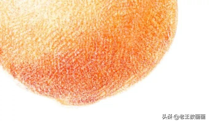 橘子彩铅手绘过程详解,超详细的彩铅橘子教程