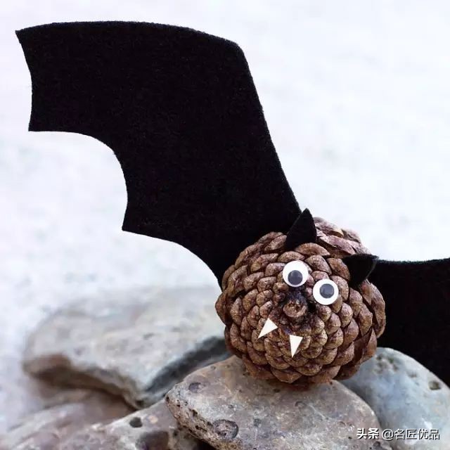 松塔创意手工实用又好看,松塔创意手工动物