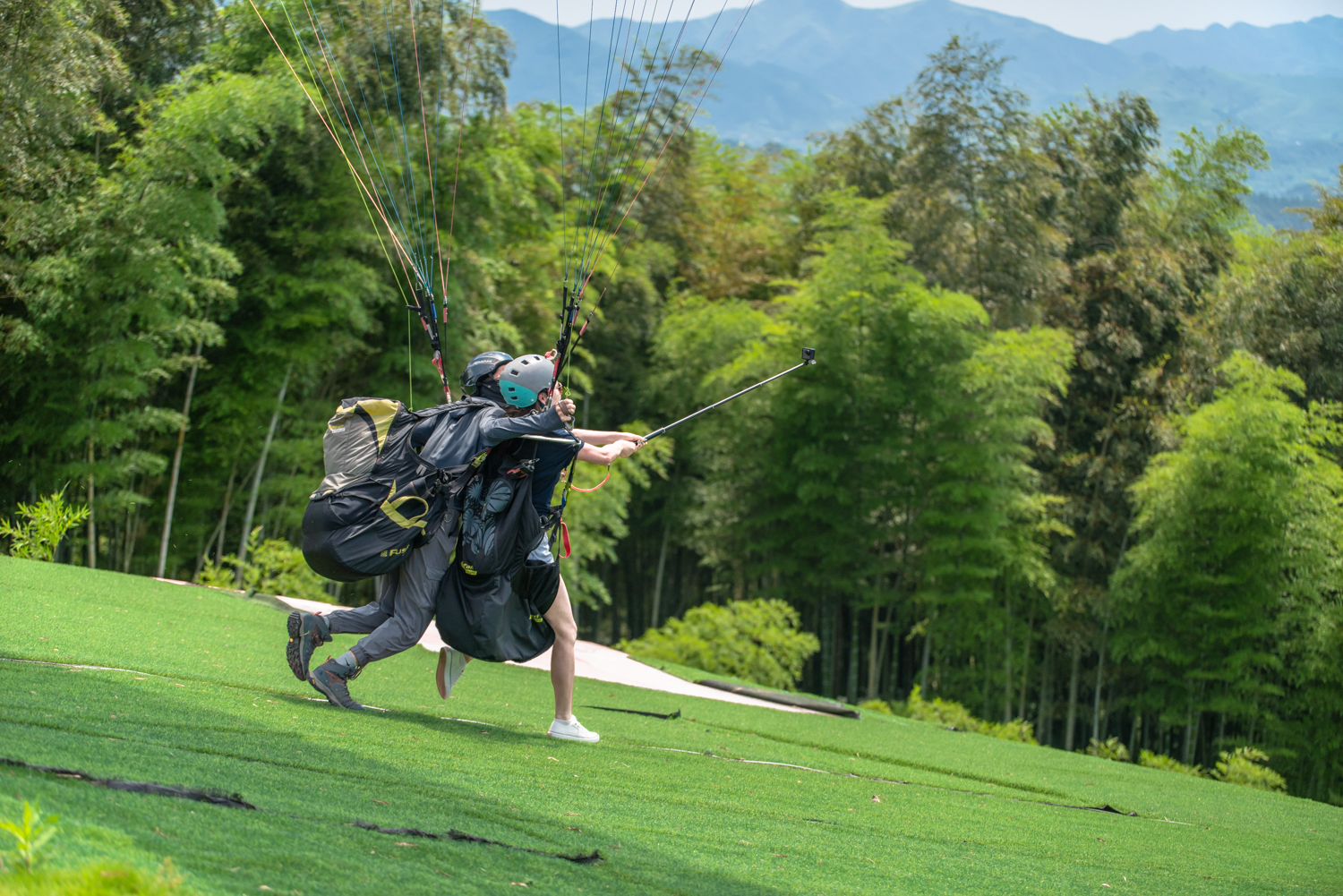 浙江小众漂流地--安吉仙龙峡:竹海水世界中峡谷漂流3km