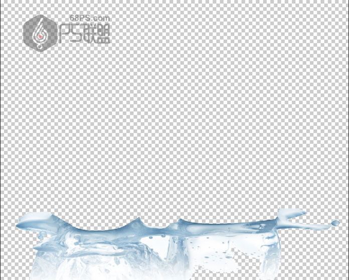 ps不透明冰块的制作方法,ps抠取透明冰块