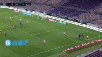 巴萨vs马竞梅西帽子戏法,巴萨2-3马竞梅西表现