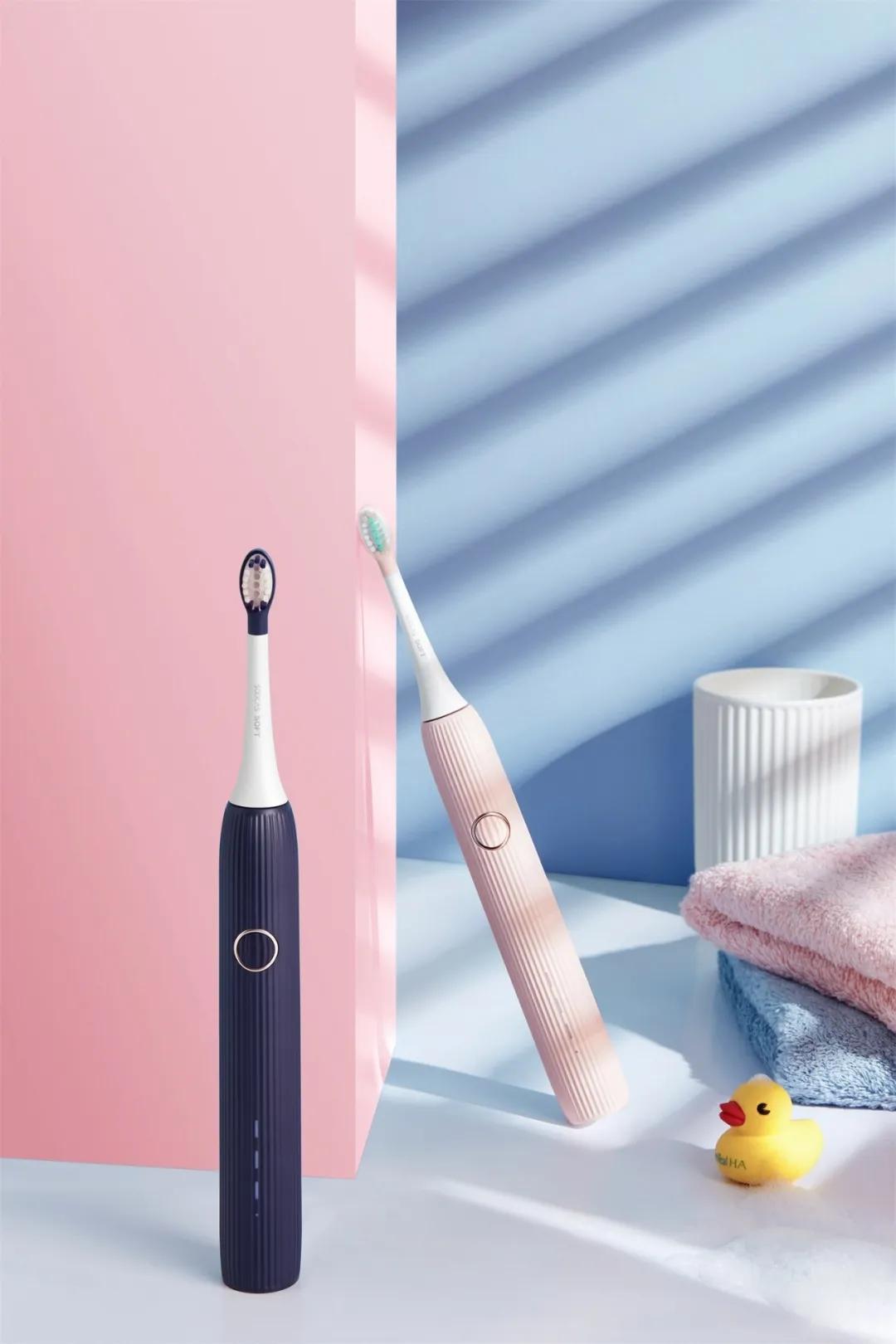 旋转式电动牙刷和声波式电动牙刷,智能成人电动牙刷声波洁牙神器