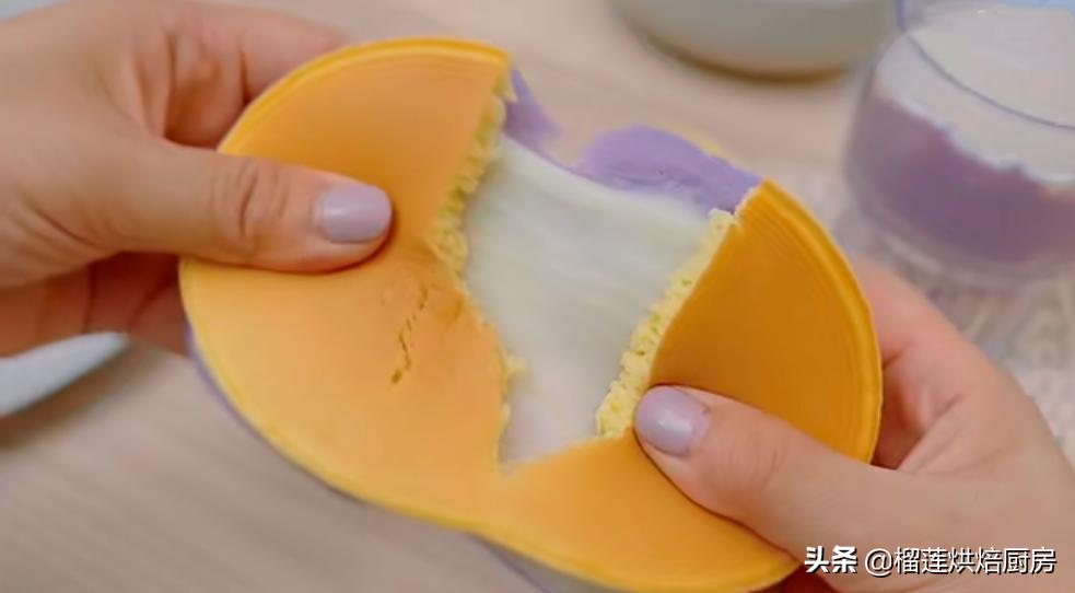 芋泥麻薯软糯香甜巨好吃,芋泥控最爱的芋泥铜锣烧