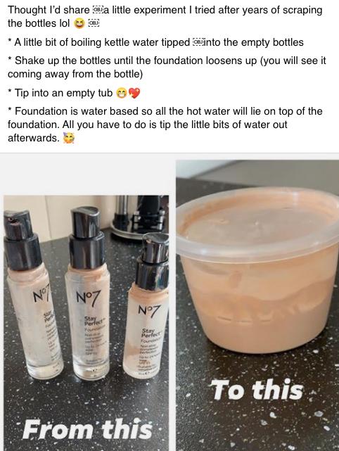 不浪费用完的化妆品的小技巧,怎么样用化妆品不浪费