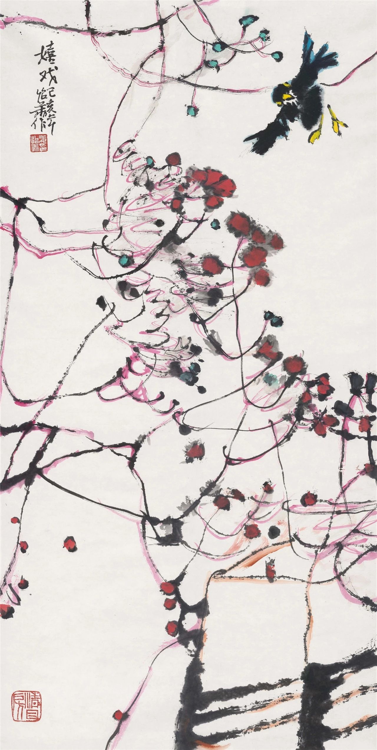 姜怡翔国画大全,姜怡翔艺术作品欣赏