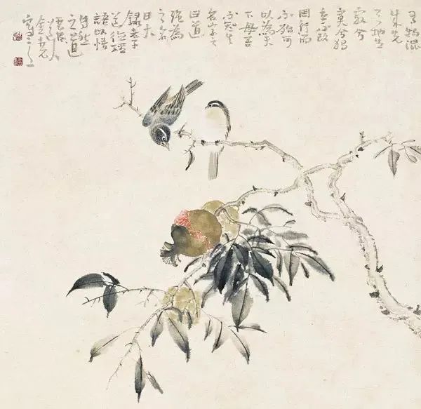 素朴的一花一草、精巧的一鸟一雀