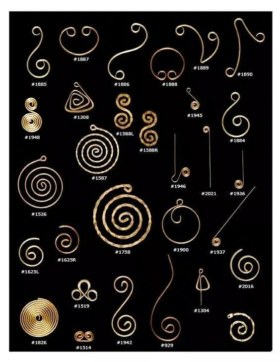 传统手工绕丝首饰教程,自己做古代的首饰简单方法教程