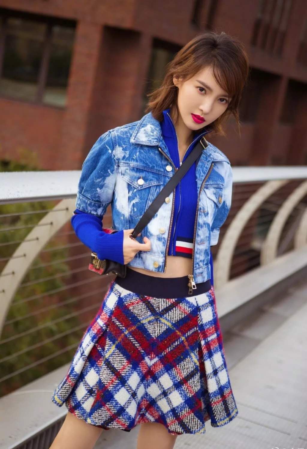 金晨私服穿搭,金晨日常服装穿搭