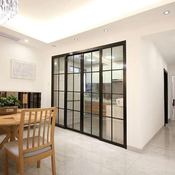 厨房推拉门怎么设计才好看,现在装修流行的厨房推拉门