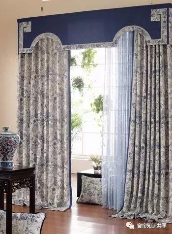 新中式25公分的帘头造型,新中式帘头尺寸