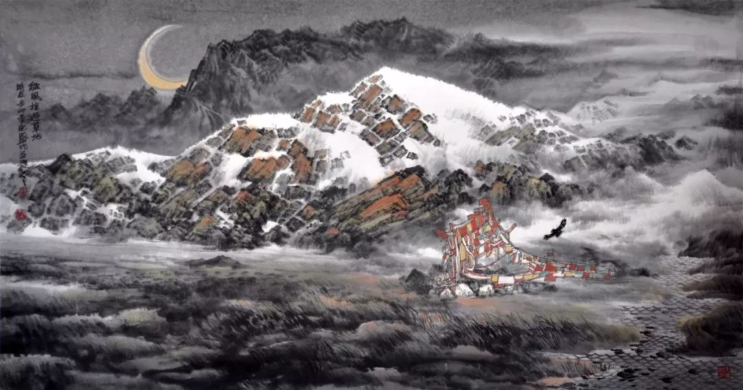 「筆墨丹青」—品读当代中国画名家李忠盛中国画艺术