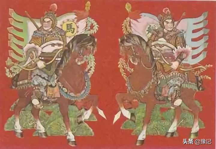 中国贴的门神一般是什么,门神的正确贴法哪个在左哪个在右