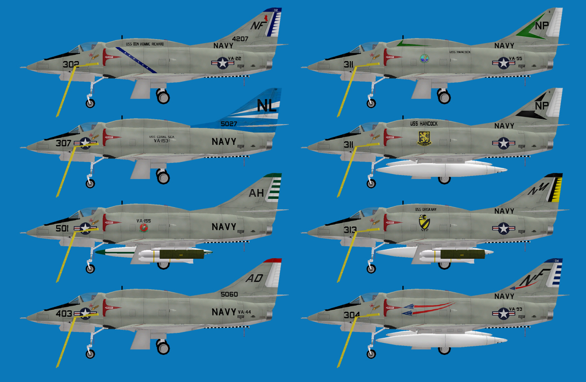 久负盛名——DouglasA4D/A-4Skyhawk“天鹰”