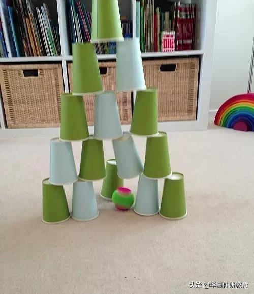 玩转纸杯趣味搭建游戏案例,趣味翻纸杯游戏