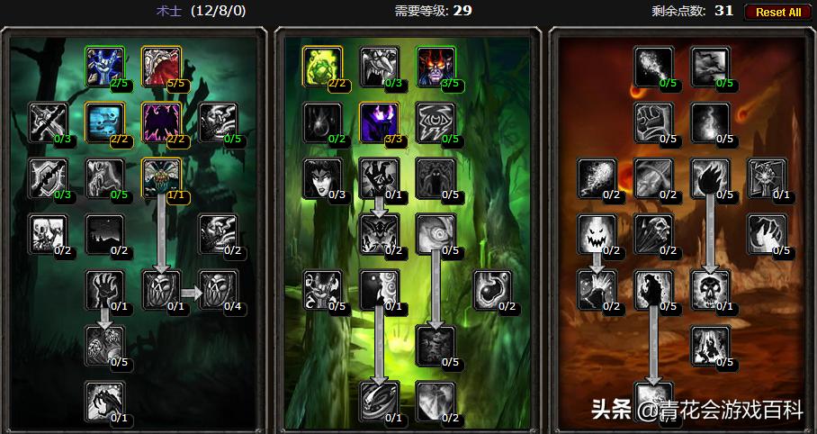 怀旧服tbc术士练级用什么天赋,魔兽世界怀旧服术士练级推荐